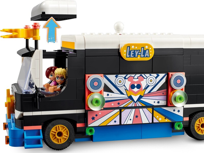 LEGO Friends 42619 Pop Star Music Tour Bus