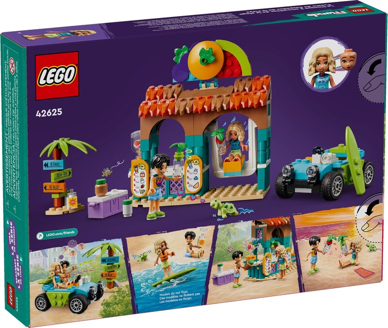 LEGO Friends 42625 Beach Smoothie Stand