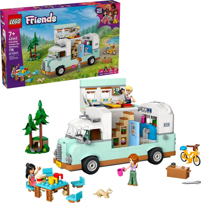 LEGO Friends 42663 Friendship Camper Van Adventure