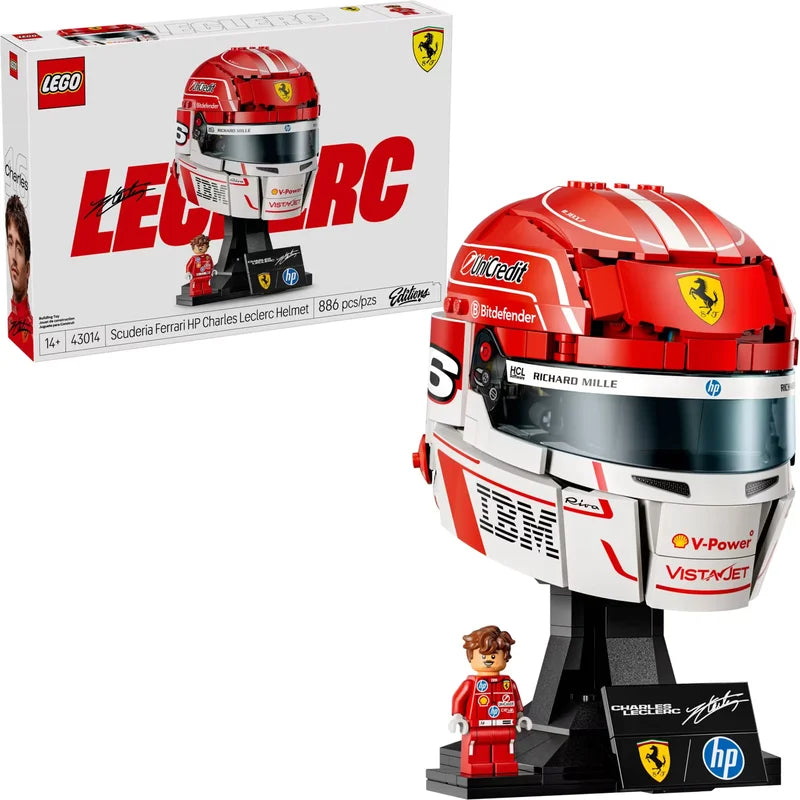 LEGO Special Edition 43014 Scuderia Ferrari HP Charles Leclerc Helmet
