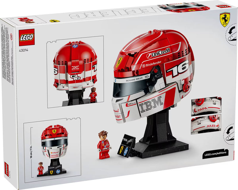 LEGO Special Edition 43014 Scuderia Ferrari HP Charles Leclerc Helmet