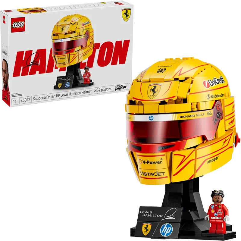 LEGO Special Edition 43022 Scuderia Ferrari HP Lewis Hamilton Helmet