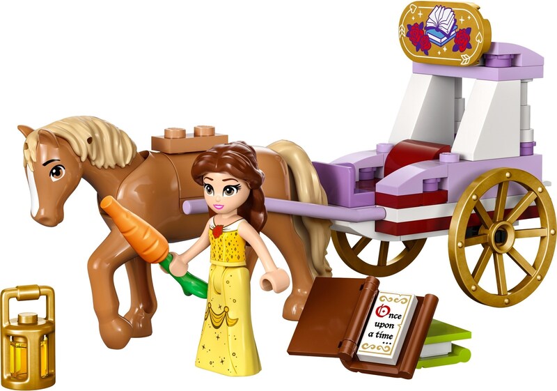 LEGO Disney 43233 Belle's Storytime Horse Carriage