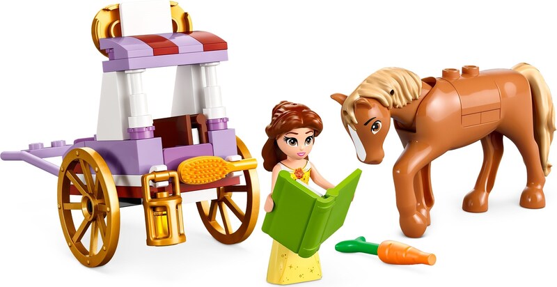 LEGO Disney 43233 Belle's Storytime Horse Carriage