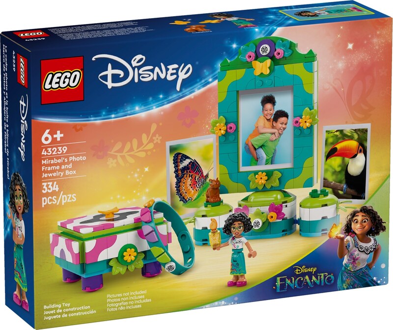 LEGO Disney 43239 Mirabels Photo Frame and Jewelry Box