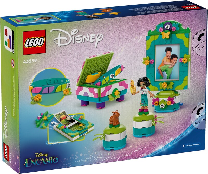 LEGO Disney 43239 Mirabels Photo Frame and Jewelry Box