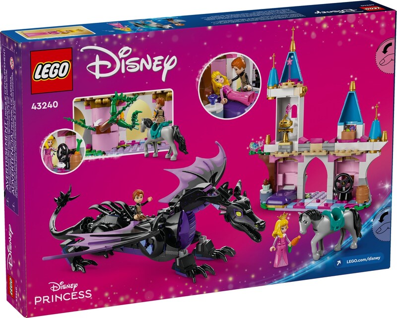 LEGO Disney 43240 Maleficents Dragon Form