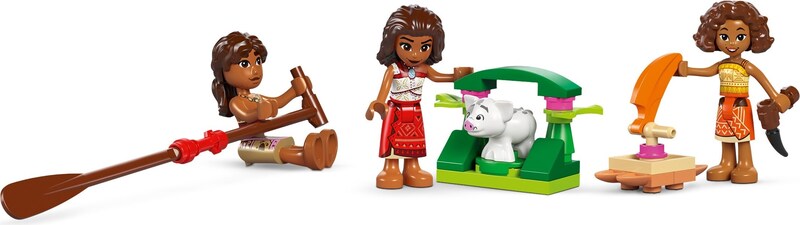LEGO Disney 43270  Moanas Adventure Canoe