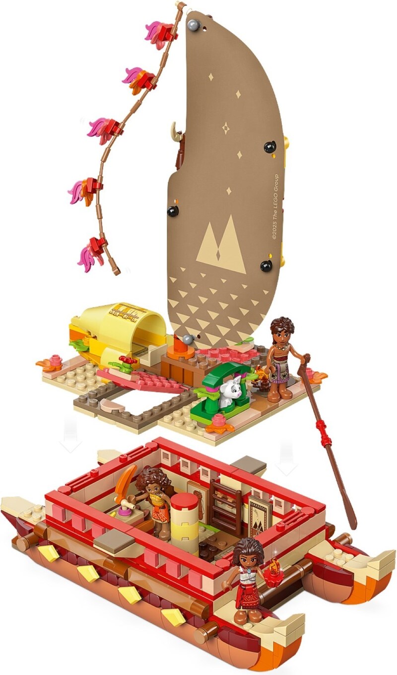 LEGO Disney 43270  Moanas Adventure Canoe