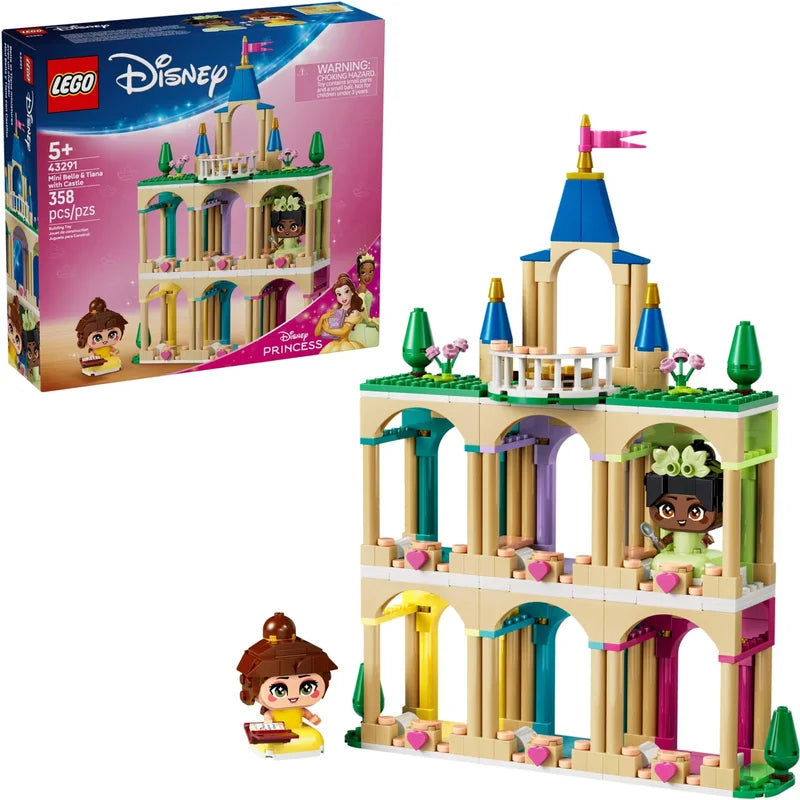 LEGO Disney Princess 43291 Mini Belle & Tiana with Castle