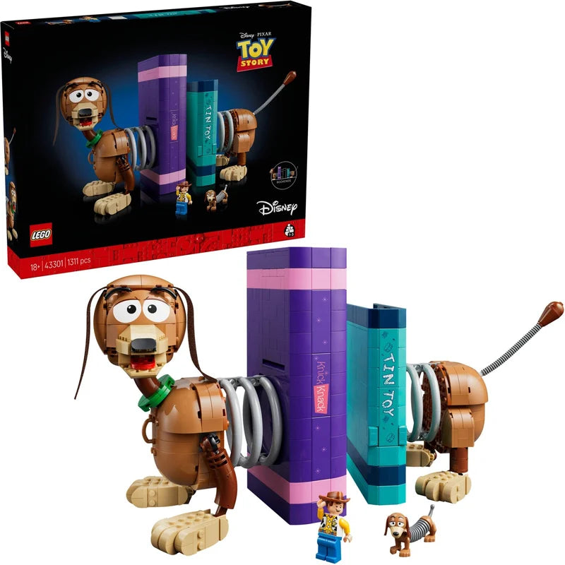 LEGO Disney 43301 Toy Story Slinky Dog Bookends