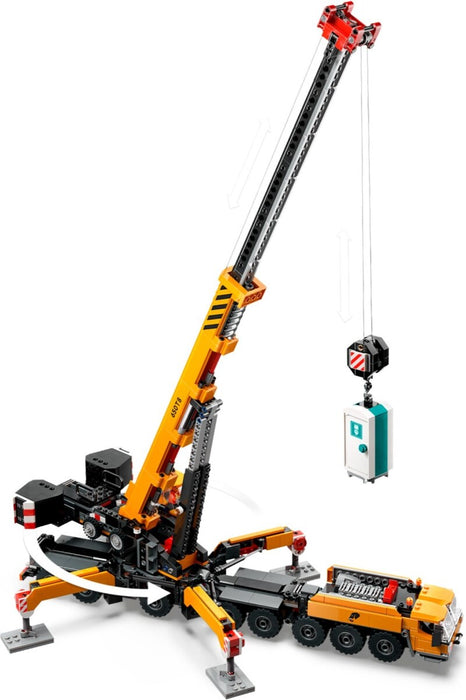 LEGO City 60409 Yellow Mobile Construction Crane