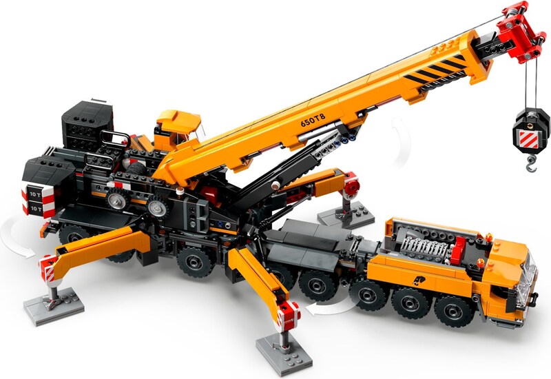 LEGO City 60409 Yellow Mobile Construction Crane