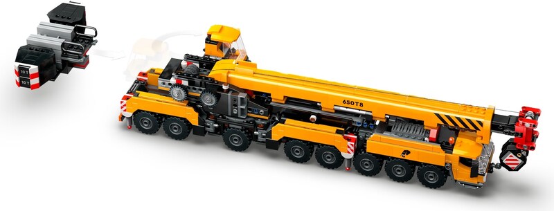 LEGO City 60409 Yellow Mobile Construction Crane