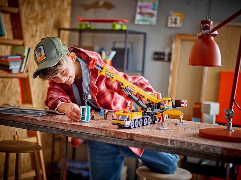 LEGO City 60409 Yellow Mobile Construction Crane