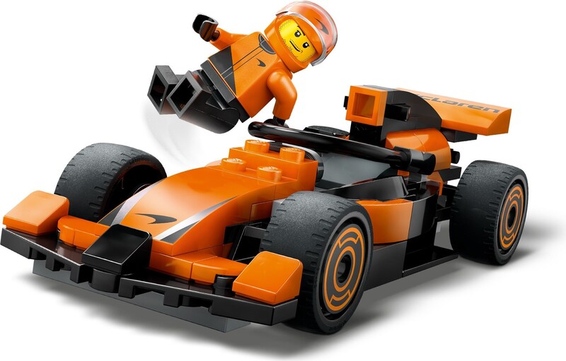 LEGO City 60442 F1 Driver with McLaren Race Car