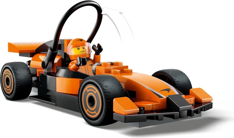 LEGO City 60442 F1 Driver with McLaren Race Car