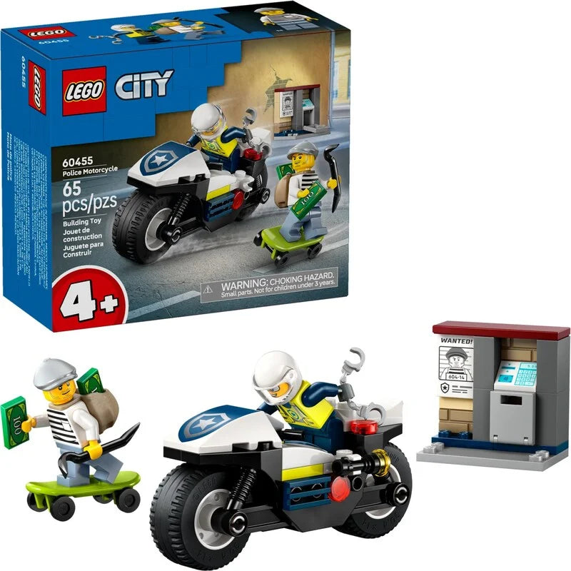 LEGO City 60455 Police Motorcycle Chase