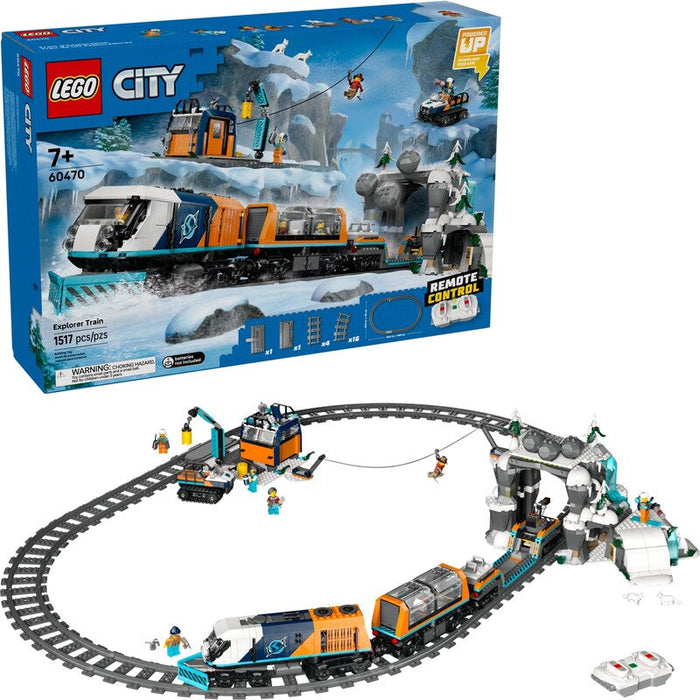 LEGO City 60470 Explorers' Arctic Polar Express Train