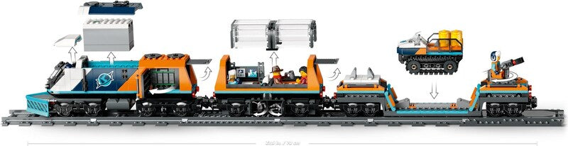 LEGO City 60470 Explorers' Arctic Polar Express Train