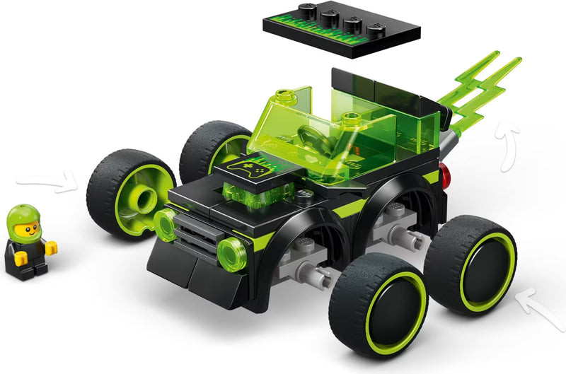 LEGO CITY Rides 60484 Gaming Race Car