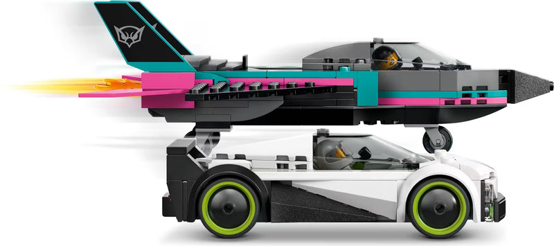 LEGO CITY 60489 Jet vs. Car