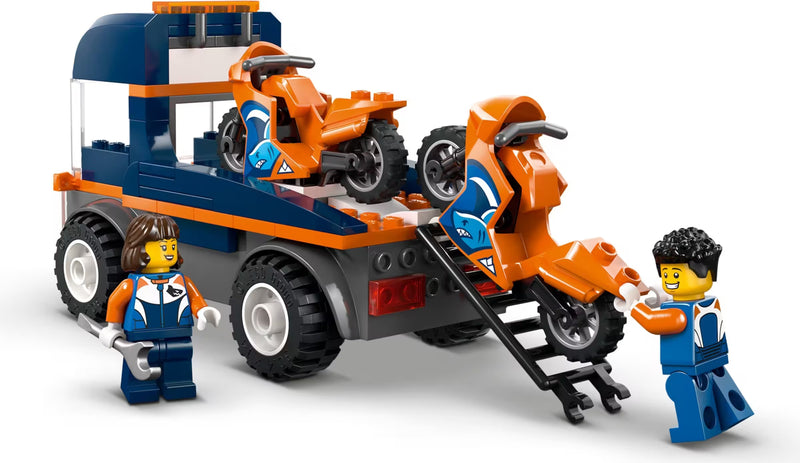 LEGO CITY 60491 Motorcycle Transporter