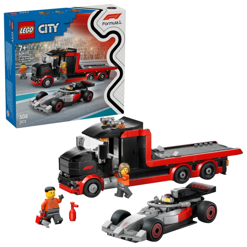 LEGO City 60493 F1 Display Truck with Audi F1 Race Car 60493