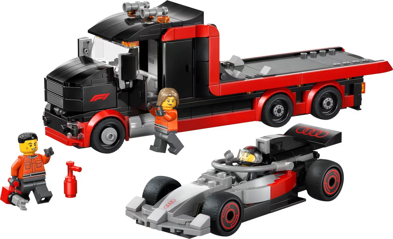 LEGO City 60493 F1 Display Truck with Audi F1 Race Car 60493