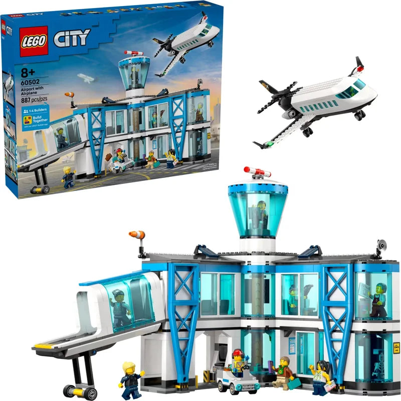 LEGO CITY 60502 Airport with Airplane