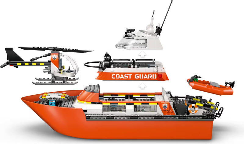 LEGO CITY 60504 Coast Guard Rescue Boat & Helicopter