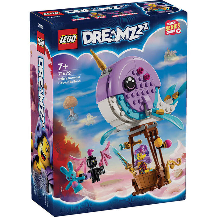 LEGO DREAMZzz 71472 Izzie's Narwhal Hot-Air Balloon