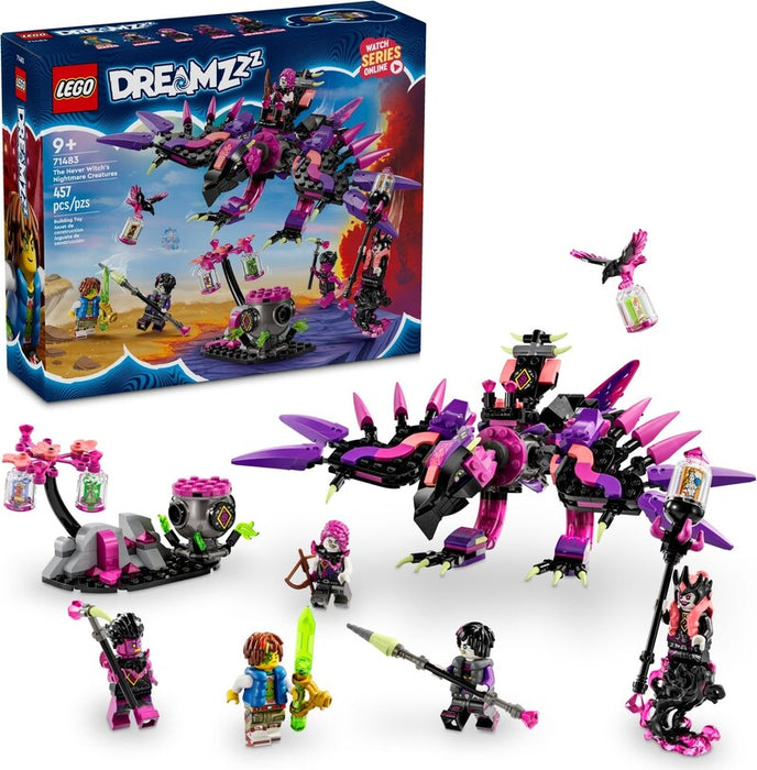 LEGO DREAMZzz 71483 The Never Witchs Nightmare Creatures