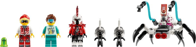 LEGO DREAMZzz 71497 Coopers Tiger Mech & Zeros Hot Rod Car