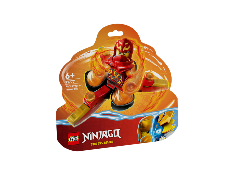 LEGO Ninjago 71777 Kais Dragon Power Spinjitzu Flip