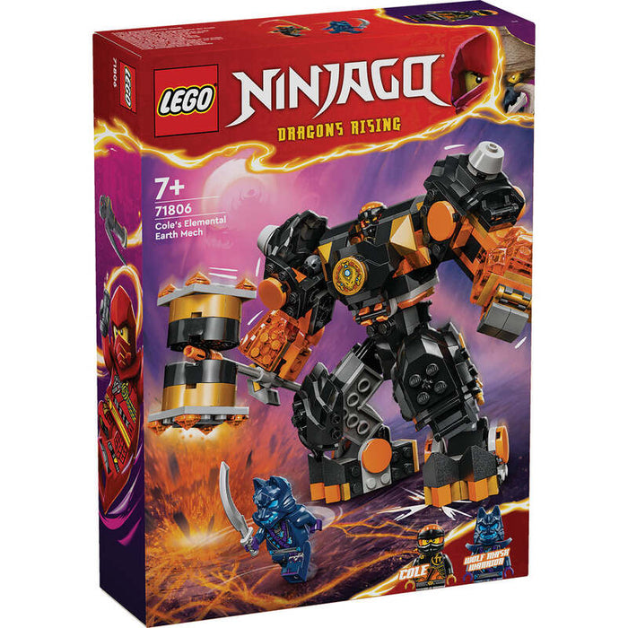 LEGO Ninjago 71806 Cole's Elemental Earth Mech