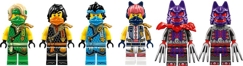 LEGO NINJAGO 71820 Ninja Team Combo Vehicle