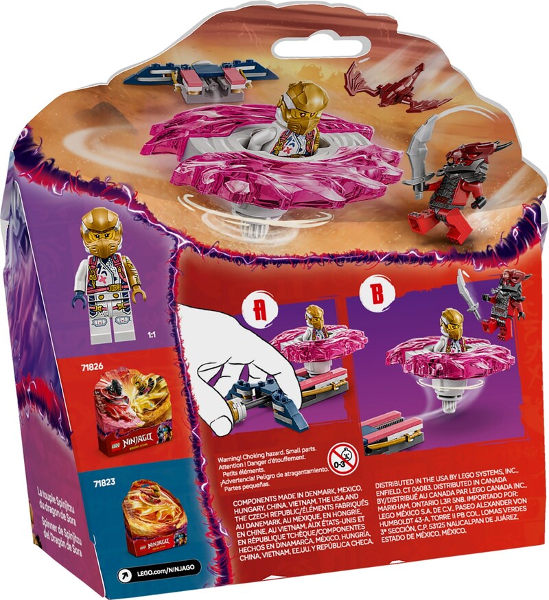 LEGO Ninjago 71824 Soras Dragon Spinjitzu Spinner