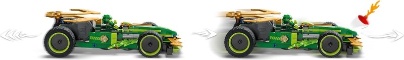 LEGO Ninjago 71828 Lloyds Pull-Back Race Car