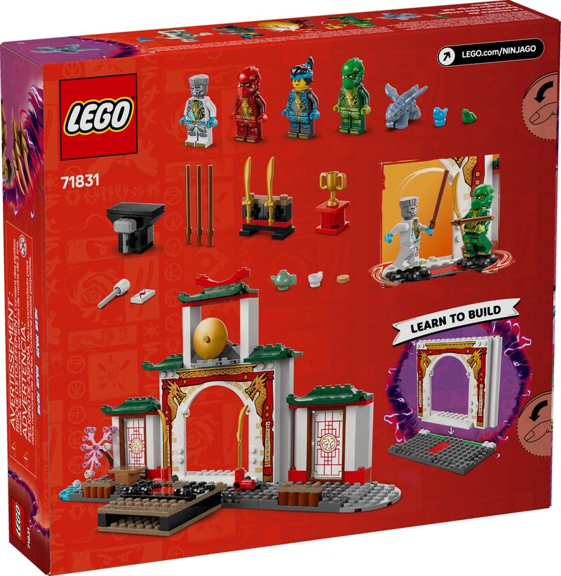 LEGO Ninjago 71831 Ninja Spinjitzu Temple
