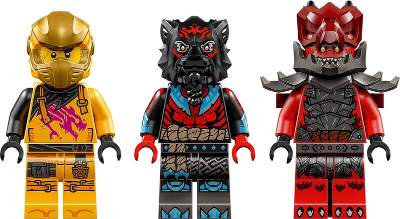 LEGO Ninjago 71833 Ras and Arins Super Storm Jet