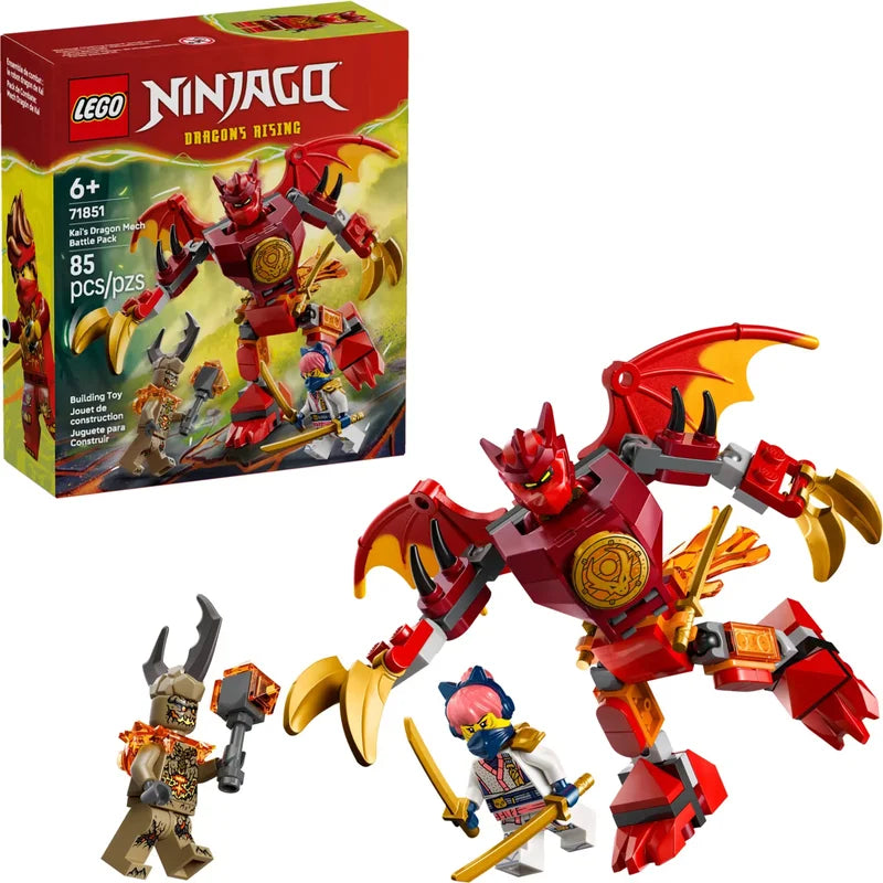 LEGO Ninjago 71851 Kai's Dragon Mech Battle Pack