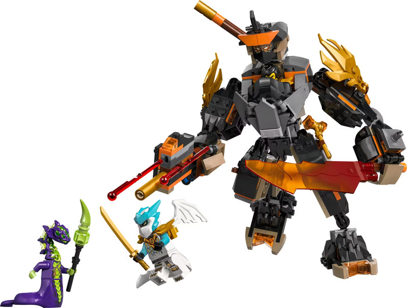 LEGO Ninjago 71854 Cole's Mission Mech & Dragon Zane