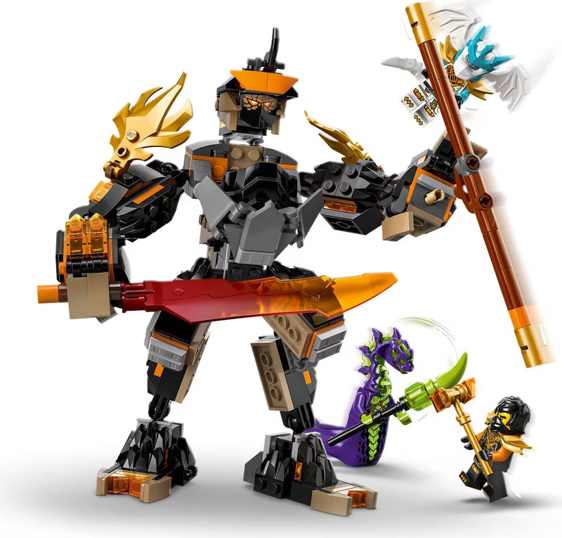 LEGO Ninjago 71854 Cole's Mission Mech & Dragon Zane