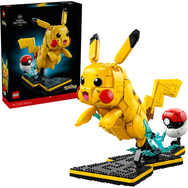 LEGO Pokemon 72152 Pikachu and Poke Ball