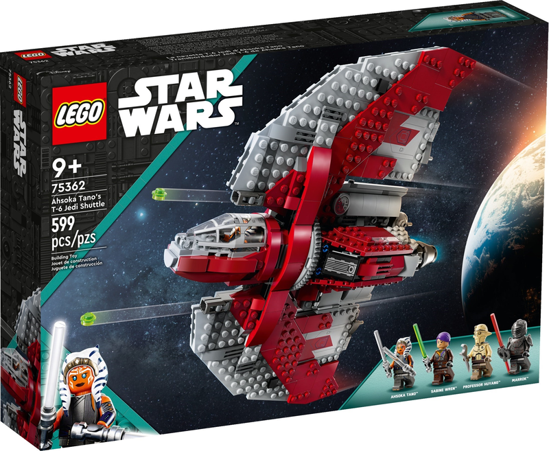 LEGO Star Wars 75362 Ahsoka Tanos T-6 Jedi Shuttle