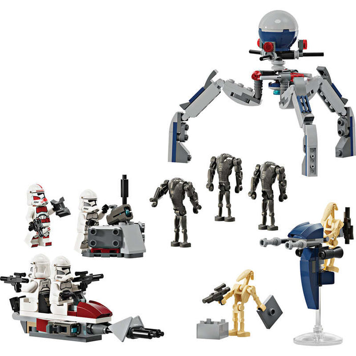 LEGO Star Wars 75372 Clone Trooper & Battle Droid Battle Pack