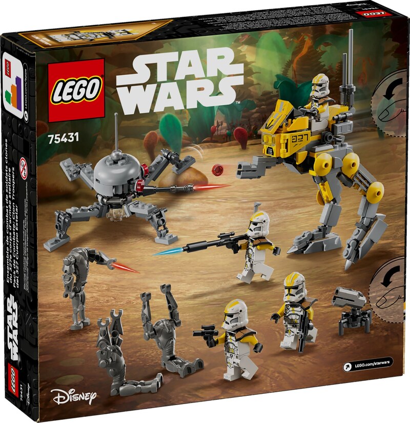 LEGO Star Wars 75431 327th Star Corps Clone Troopers Battle Pack