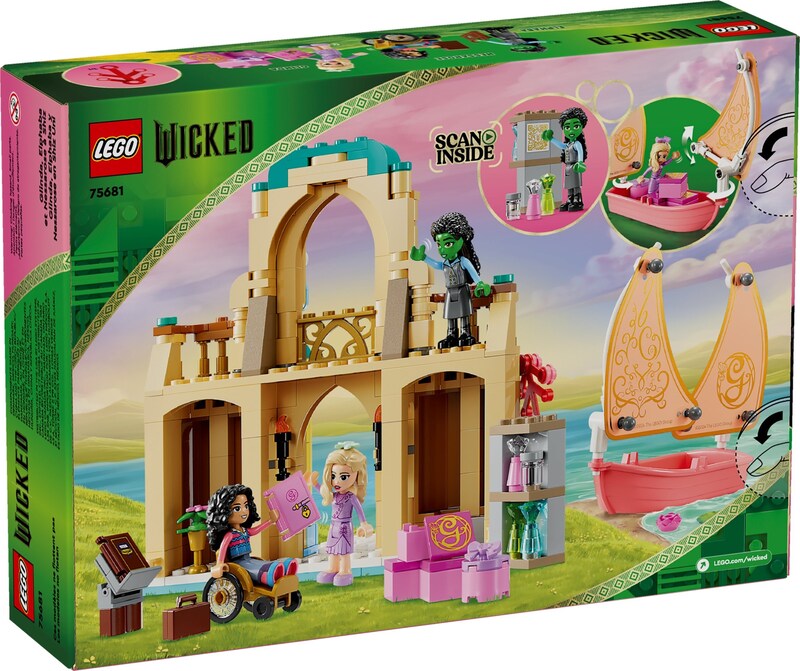 LEGO Wicked 75681 Glinda, Elphaba & Nessarose at Shiz University