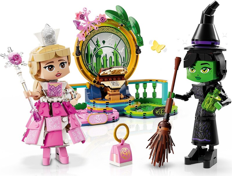 LEGO Wicked 75682 Elphaba & Glinda Figures